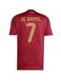 Belgien Kevin De Bruyne #7 Heimtrikot EM 2024 Kurzarm